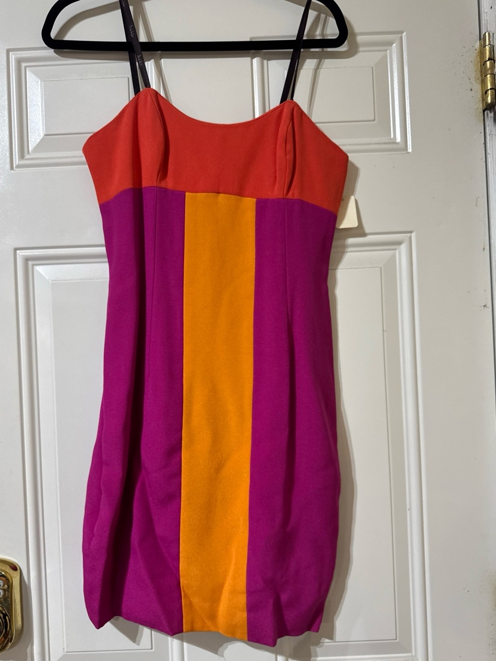 Vintage Nicole Miller Cocktail Dress Women 8 Strapless